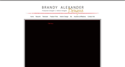 Desktop Screenshot of brandyalexanderdesigns.com